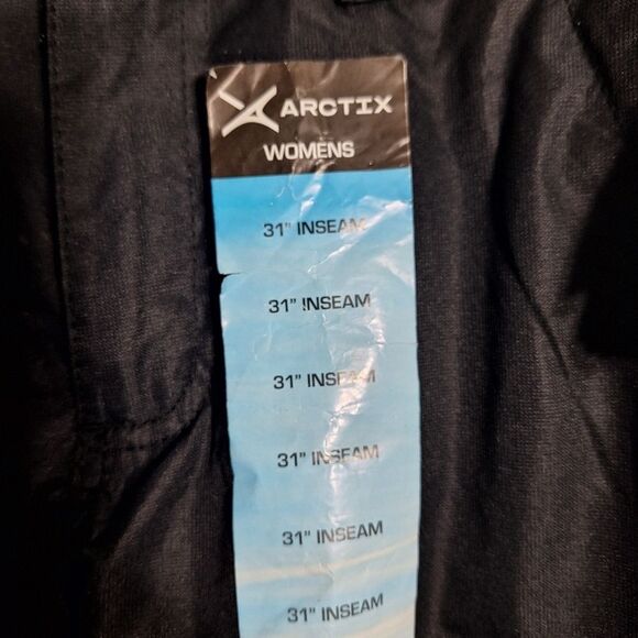 Arctix Women’s Snow Ski Pants Insulated Bootcut Black Small Petite 31 Inseam - Picture 12 of 13